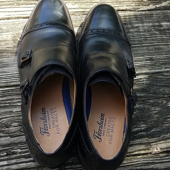 Florsheim Mens Marino Double Monk Strap 